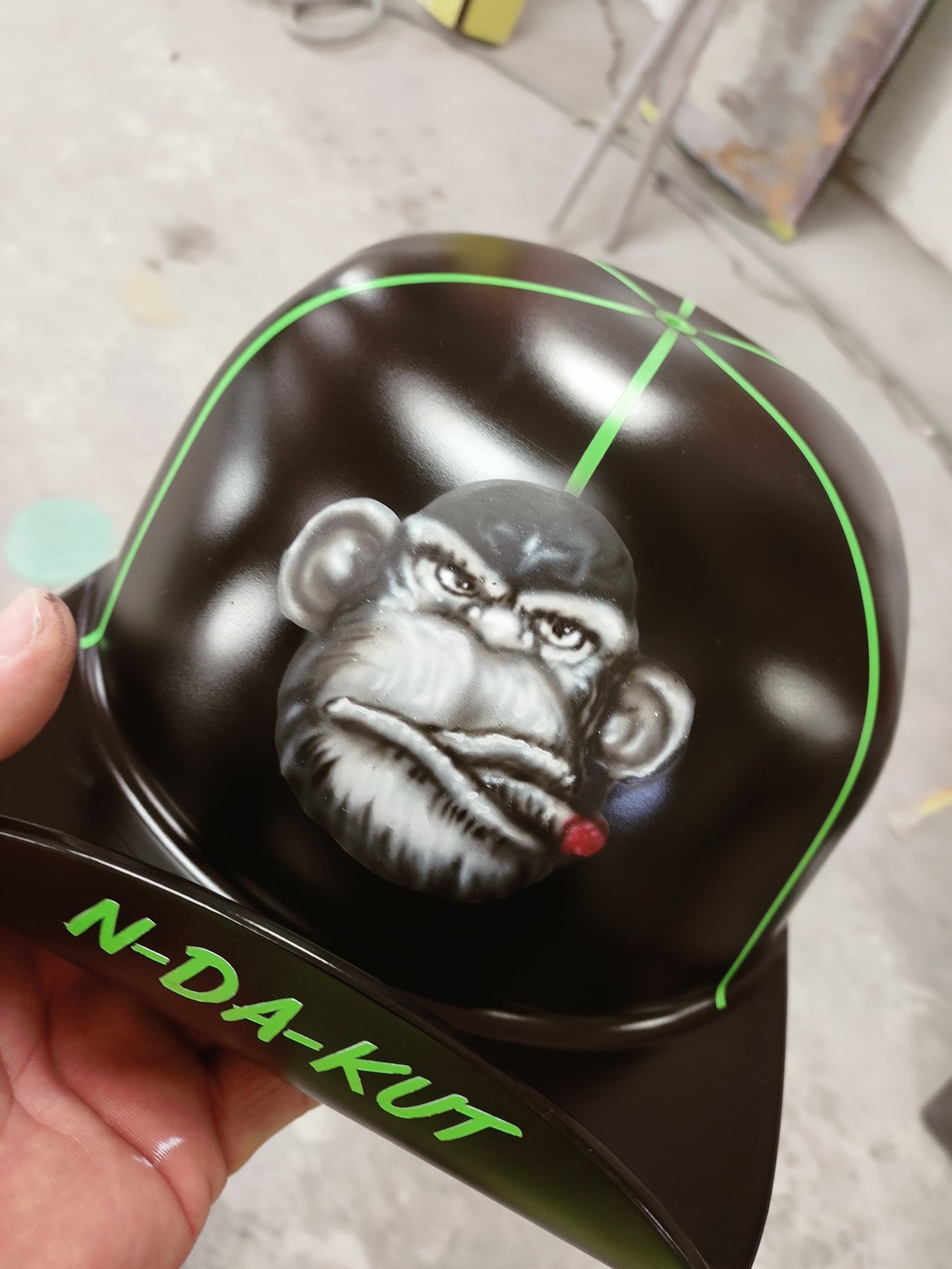 Custom Airbrushed Motorcyle